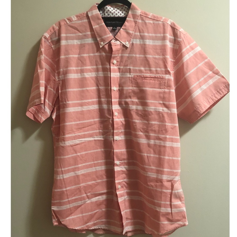 Signature Studio Striped Men’s Shirt NWT